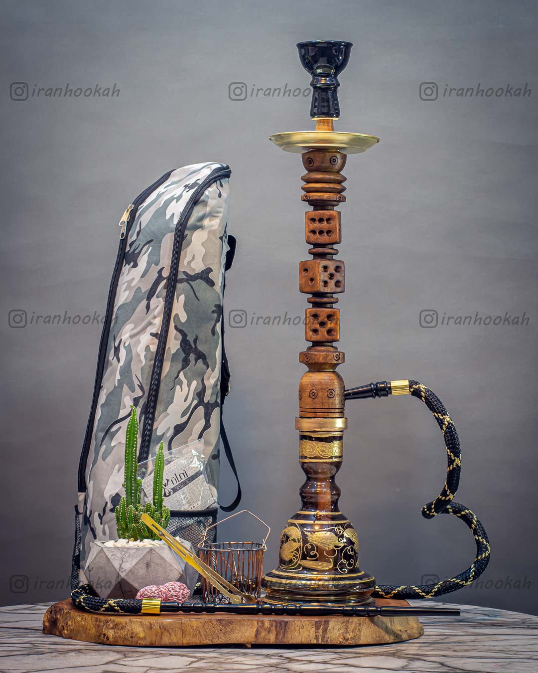  قیمت خرید تنه قلیان چوبی عکس قلیون چوبی فروش قلیان چوبی 