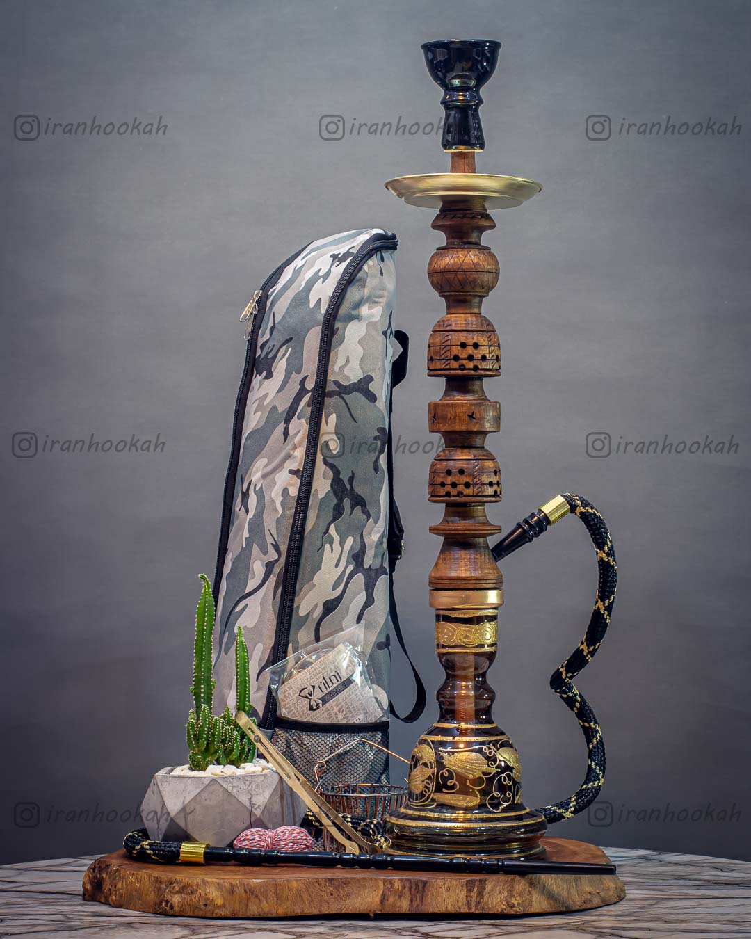  قیمت خرید تنه قلیان چوبی عکس قلیون چوبی فروش قلیان چوبی 