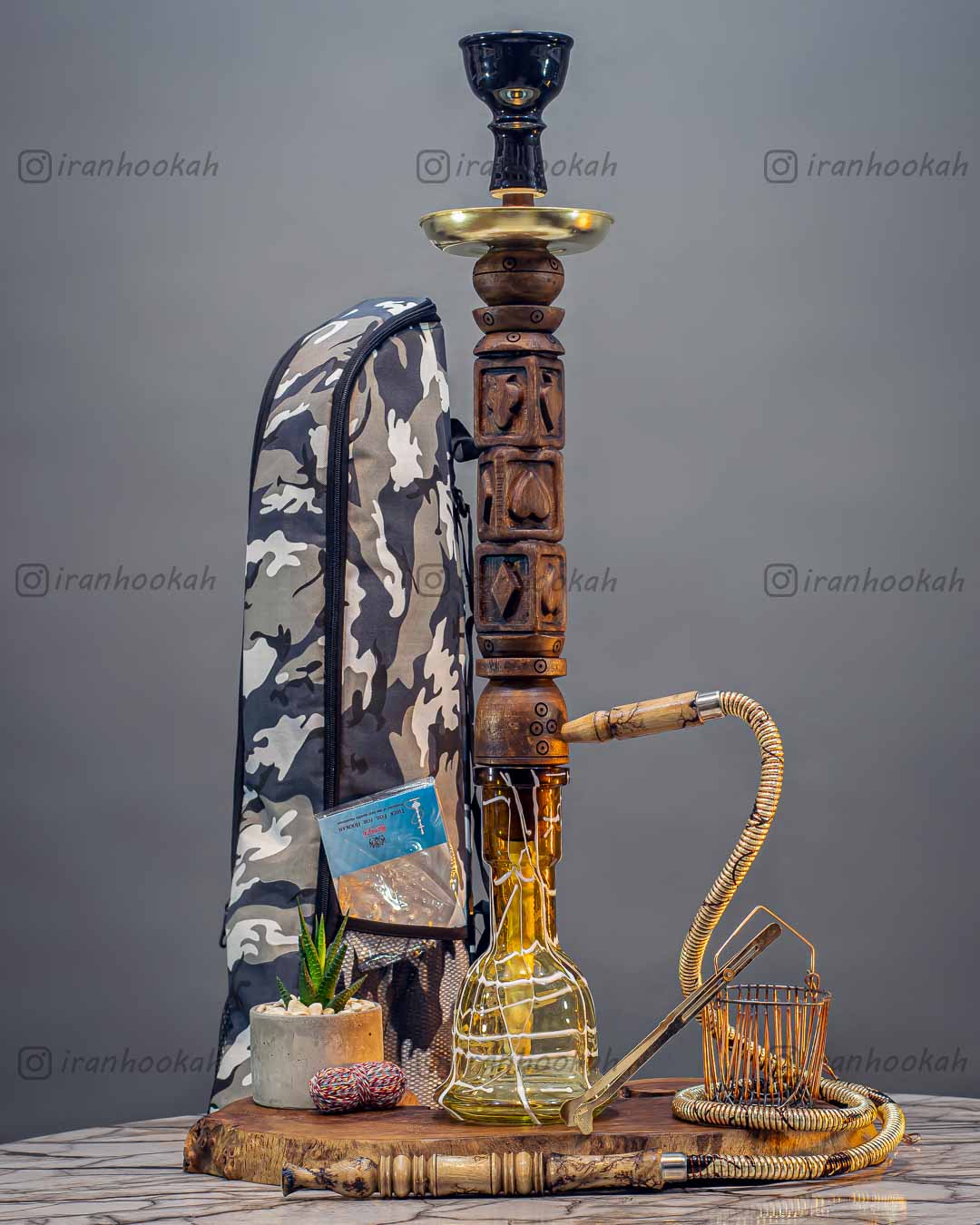  قیمت خرید تنه قلیان چوبی عکس قلیون چوبی فروش قلیان چوبی 