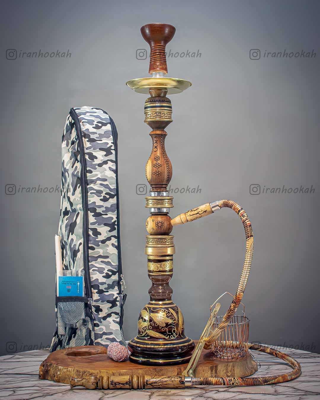  قیمت خرید تنه قلیان چوبی عکس قلیون چوبی فروش قلیان چوبی 