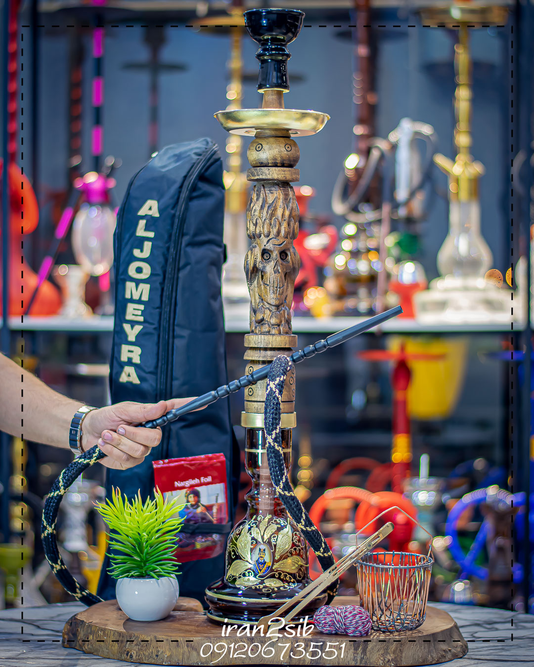  قیمت خرید تنه قلیان چوبی عکس قلیون چوبی فروش قلیان چوبی 