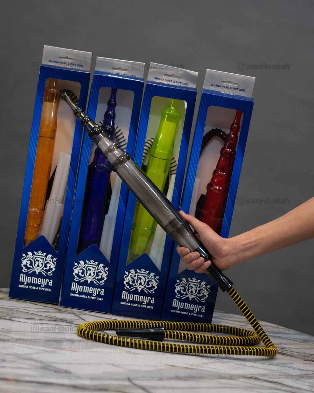 aljomeyra شلنگ قلیان یخی الجمیرا 