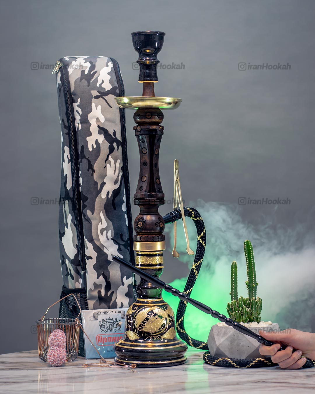  قیمت خرید تنه قلیان چوبی عکس قلیون چوبی فروش قلیان چوبی 