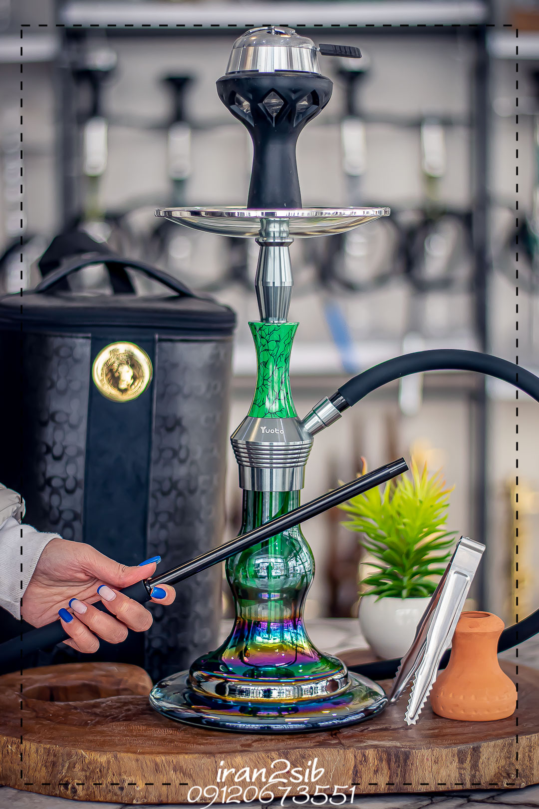  قیمت خرید تنه قلیان yuoto قلیان یوتو YUOTO HOOKAH عکس قلیان RGDHK    RGD,Kقلیون فروش قلیان چوبی 