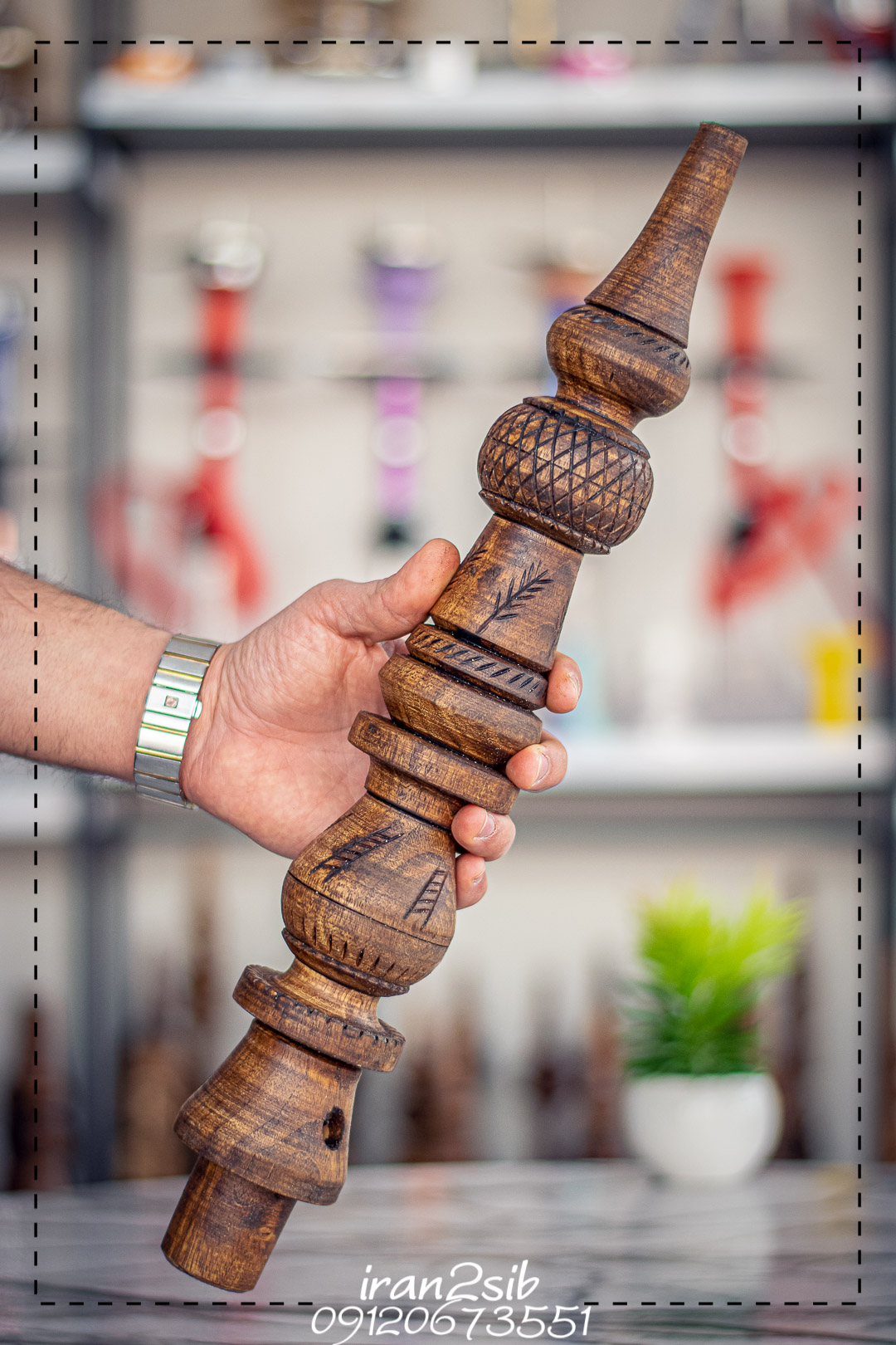  قیمت خرید تنه قلیان چوبی عکس قلیون چوبی فروش قلیان چوبی 