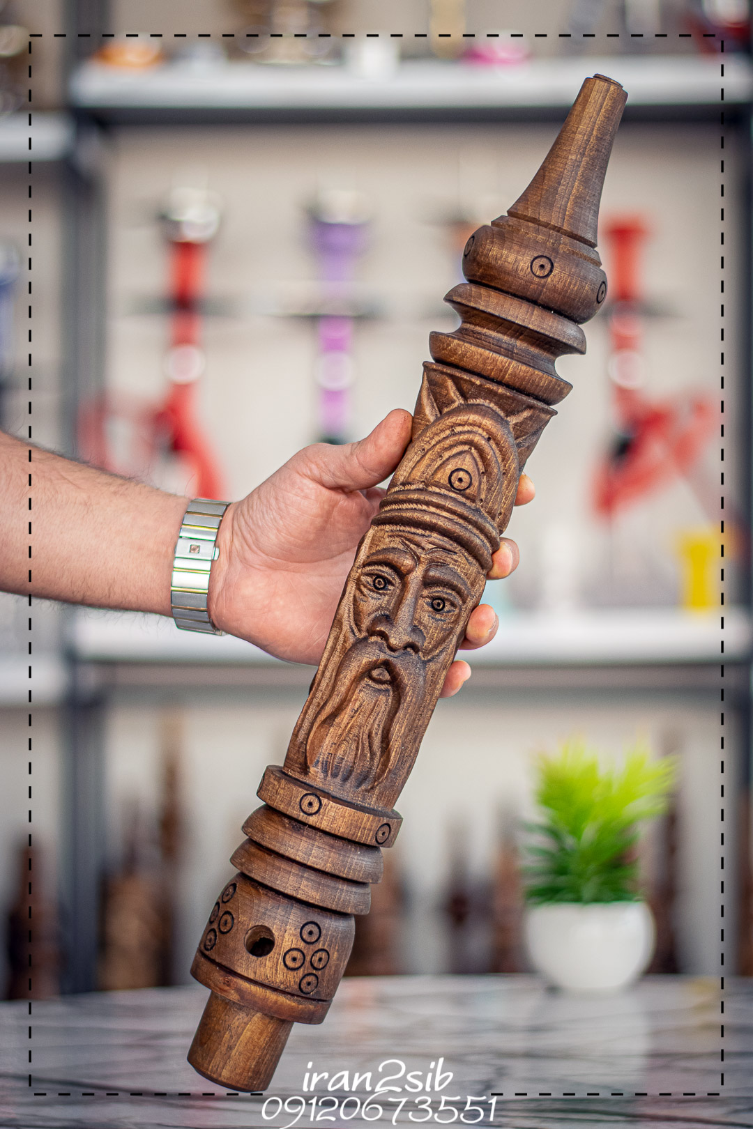  قیمت خرید تنه قلیان چوبی عکس قلیون چوبی فروش قلیان چوبی 