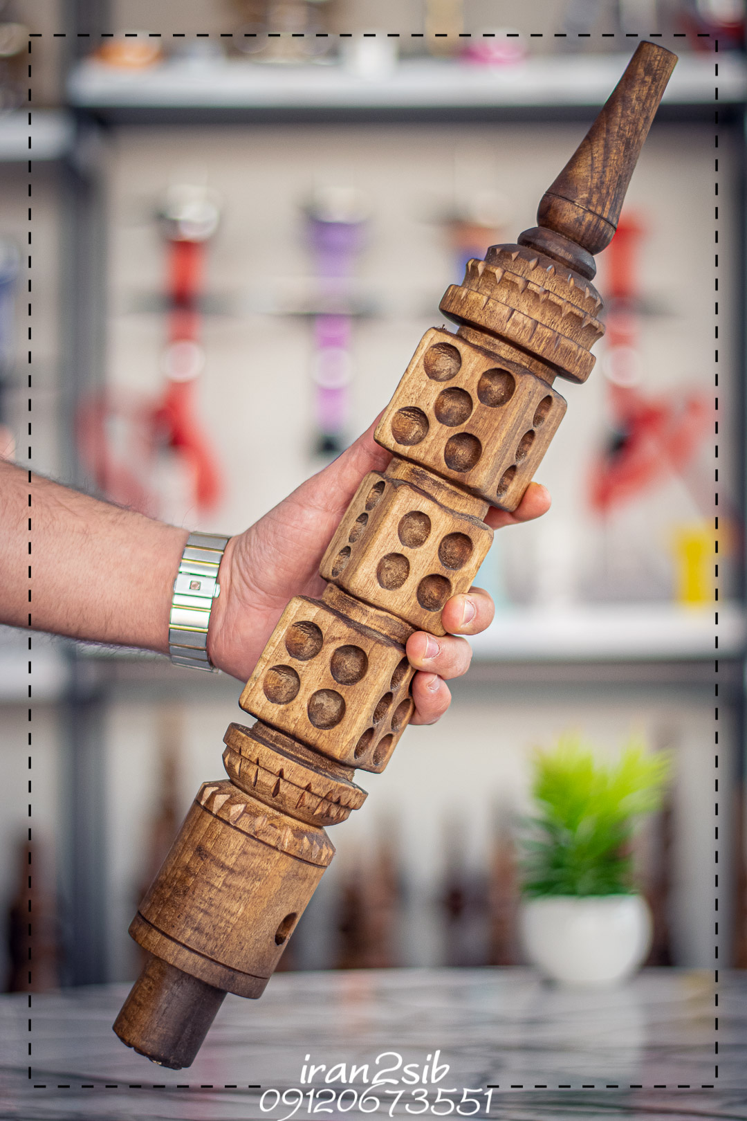  قیمت خرید تنه قلیان چوبی عکس قلیون چوبی فروش قلیان چوبی 