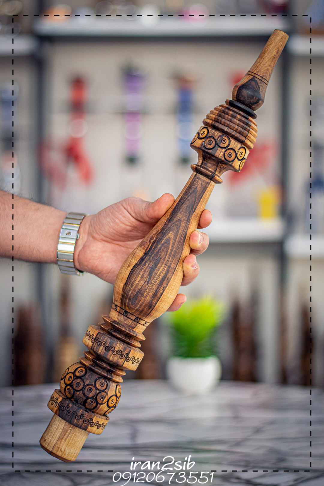  قیمت خرید تنه قلیان چوبی عکس قلیون چوبی فروش قلیان چوبی 