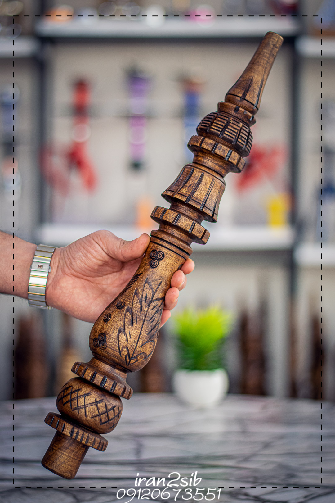  قیمت خرید تنه قلیان چوبی عکس قلیون چوبی فروش قلیان چوبی 