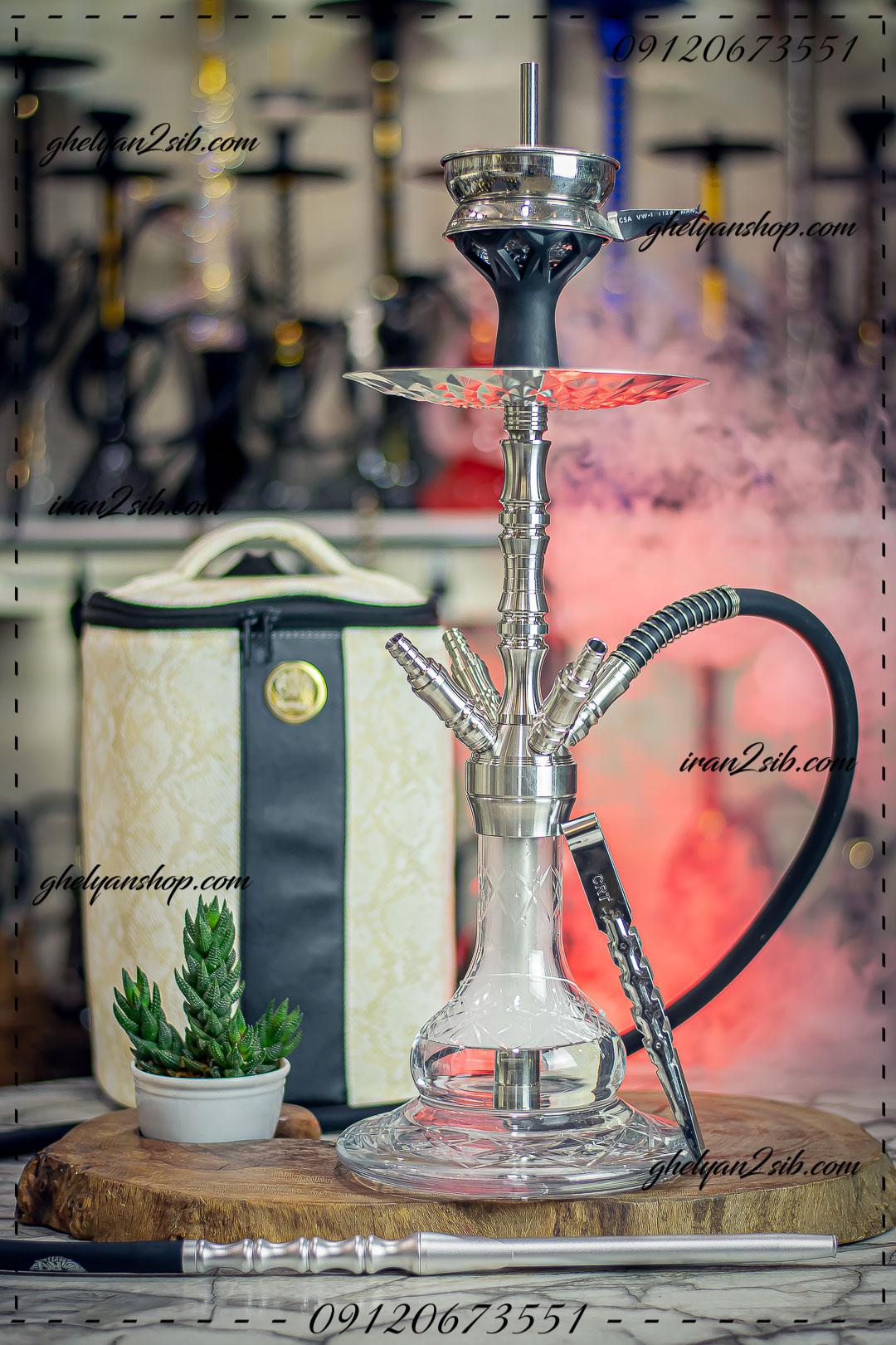  قیمت خرید تنه قلیان CRT سی آر تی  crt  عکس ولف قلیون فروش قلیان چوبی 