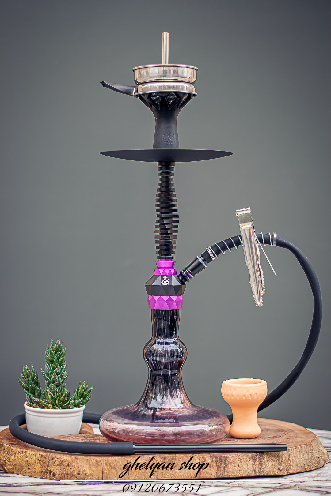  قیمت خرید تنه قلیان چوبی عکس قلیون چوبی فروش قلیان چوبی 