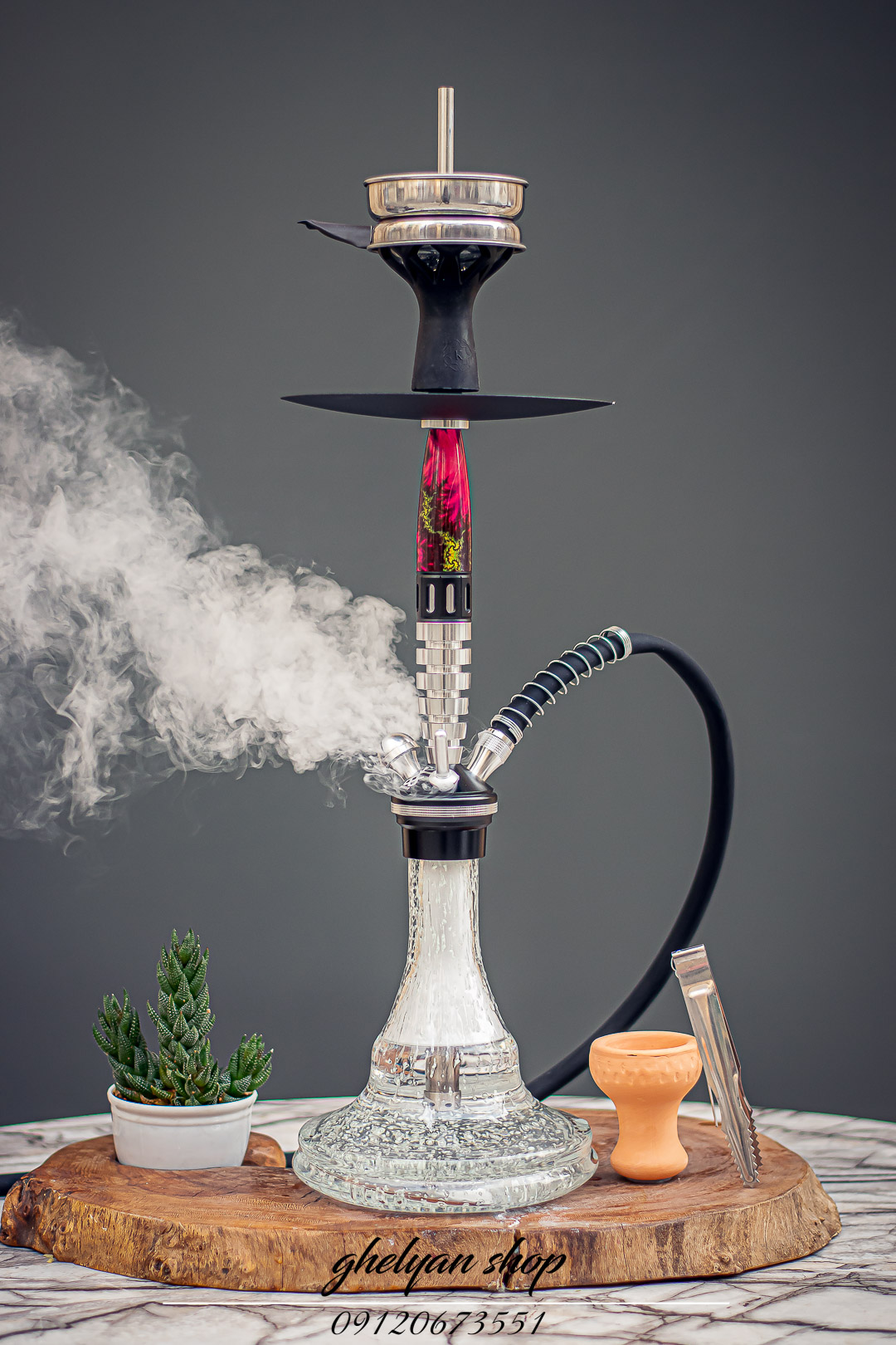  قیمت خرید تنه قلیان چوبی عکس قلیون چوبی فروش قلیان چوبی 