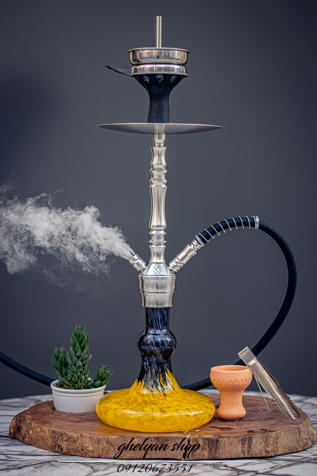  قیمت خرید تنه قلیان چوبی عکس قلیون چوبی فروش قلیان چوبی 