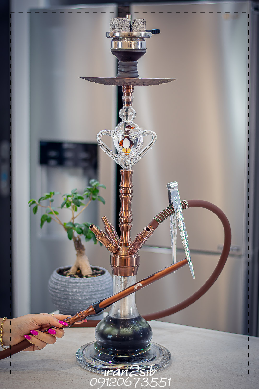  قیمت خرید تنه قلیان CRT سی آر تی  crt  عکس ولف قلیون فروش قلیان چوبی 