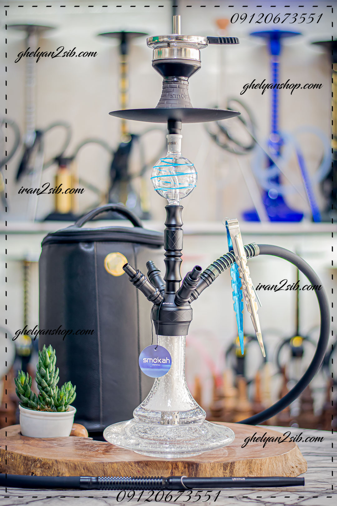  قیمت خرید تنه قلیان smokah اسموکا SMOKAH عکس اسموکا قلیون فروش قلیان چوبی 