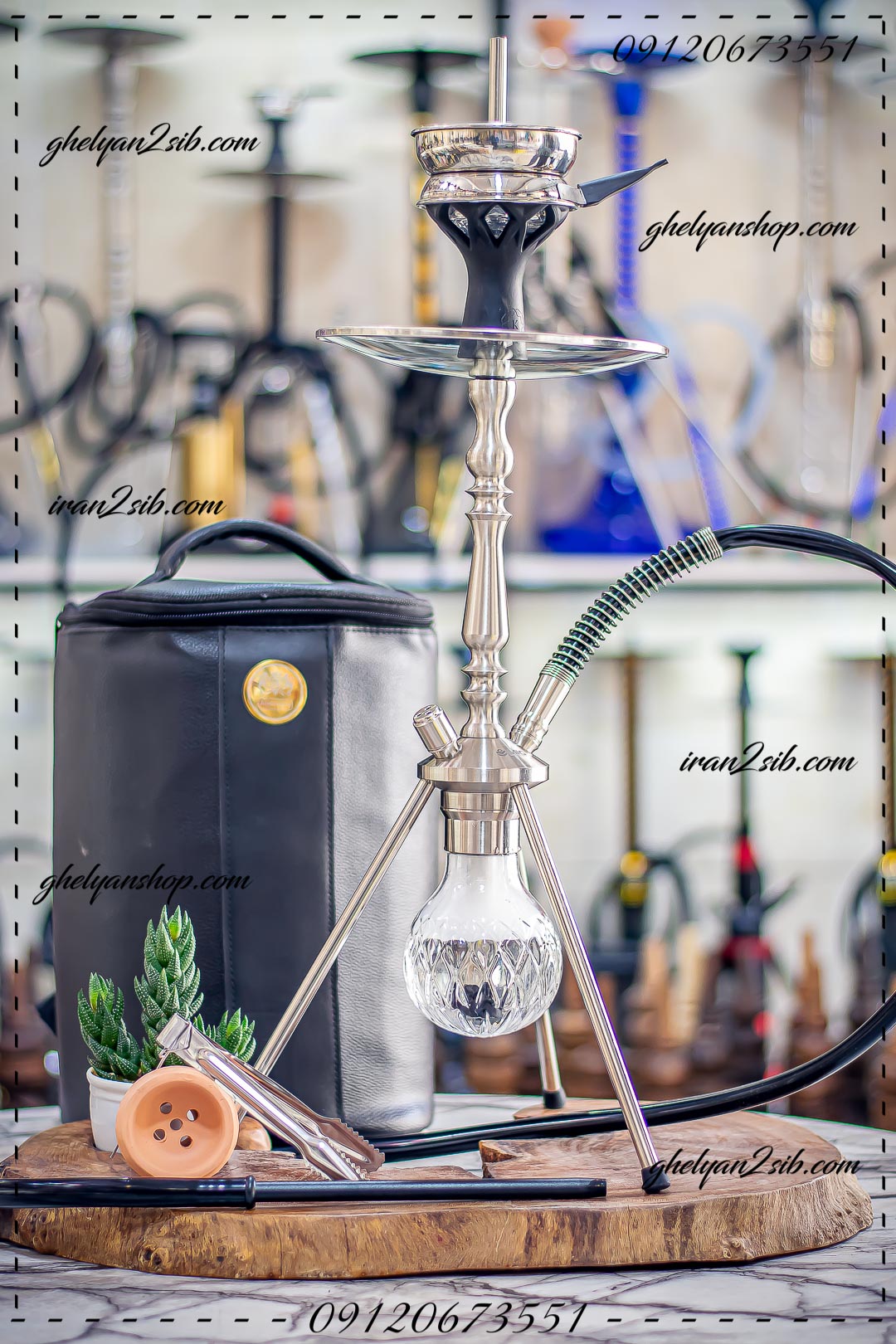  قیمت خرید تنه قلیان mig میگ MIG عکس ولف قلیون فروش قلیان چوبی 