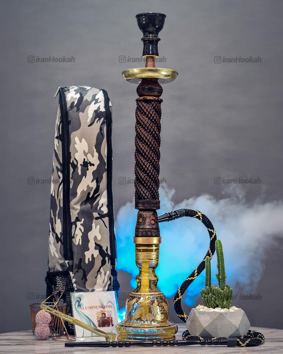  قیمت خرید تنه قلیان چوبی عکس قلیون چوبی فروش قلیان چوبی 