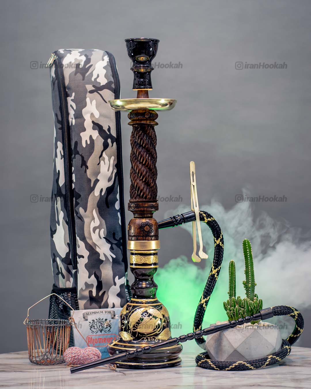  قیمت خرید تنه قلیان چوبی عکس قلیون چوبی فروش قلیان چوبی 