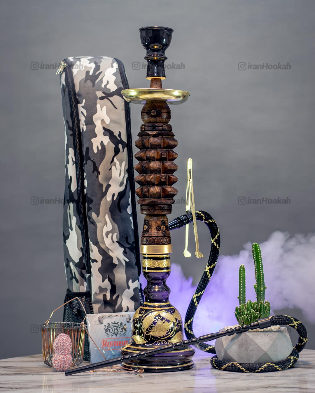  قیمت خرید تنه قلیان چوبی عکس قلیون چوبی فروش قلیان چوبی 