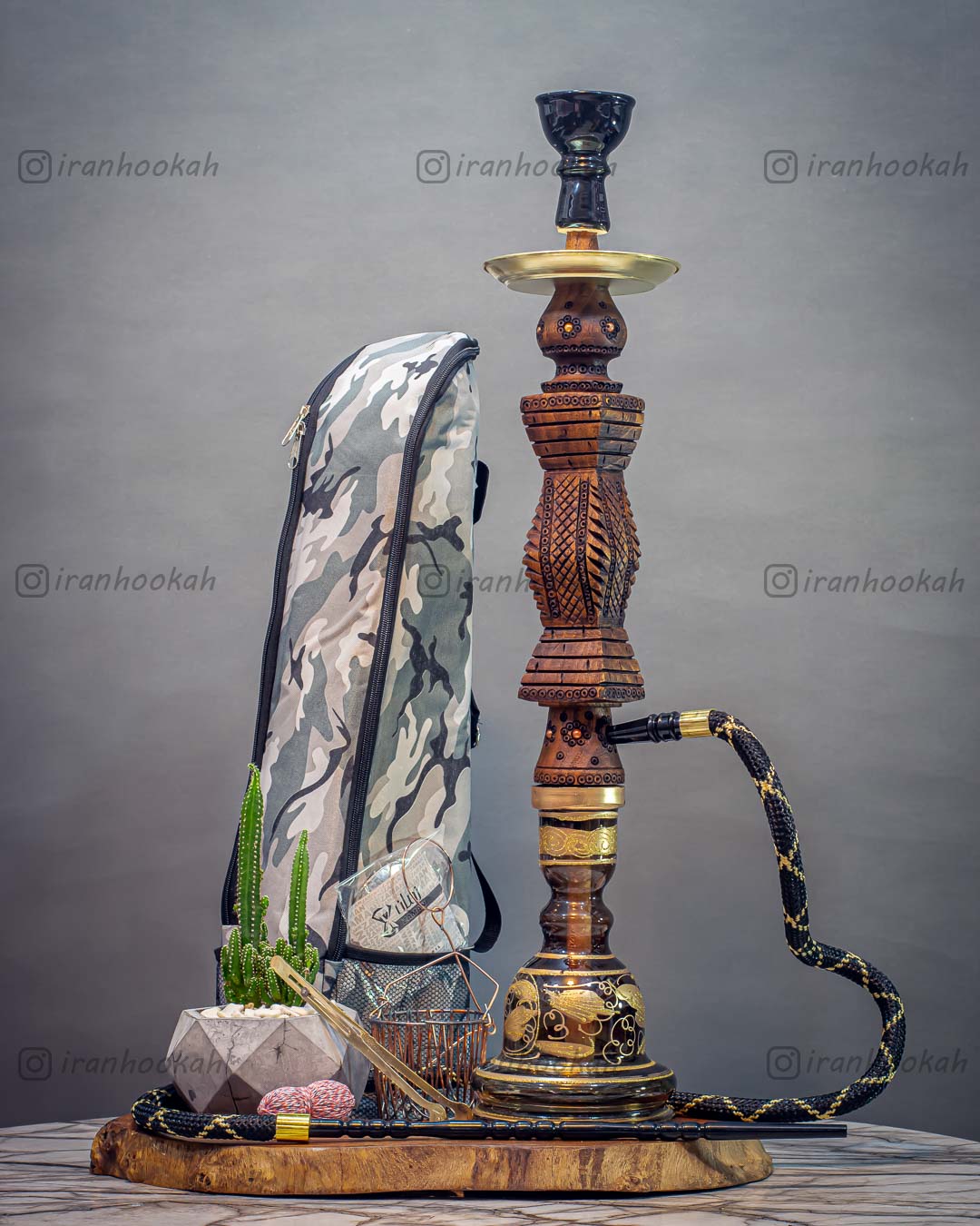  قیمت خرید تنه قلیان چوبی عکس قلیون چوبی فروش قلیان چوبی 