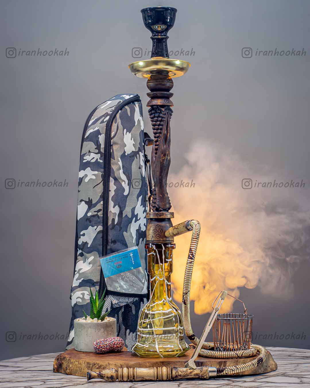  قیمت خرید تنه قلیان چوبی عکس قلیون چوبی فروش قلیان چوبی 