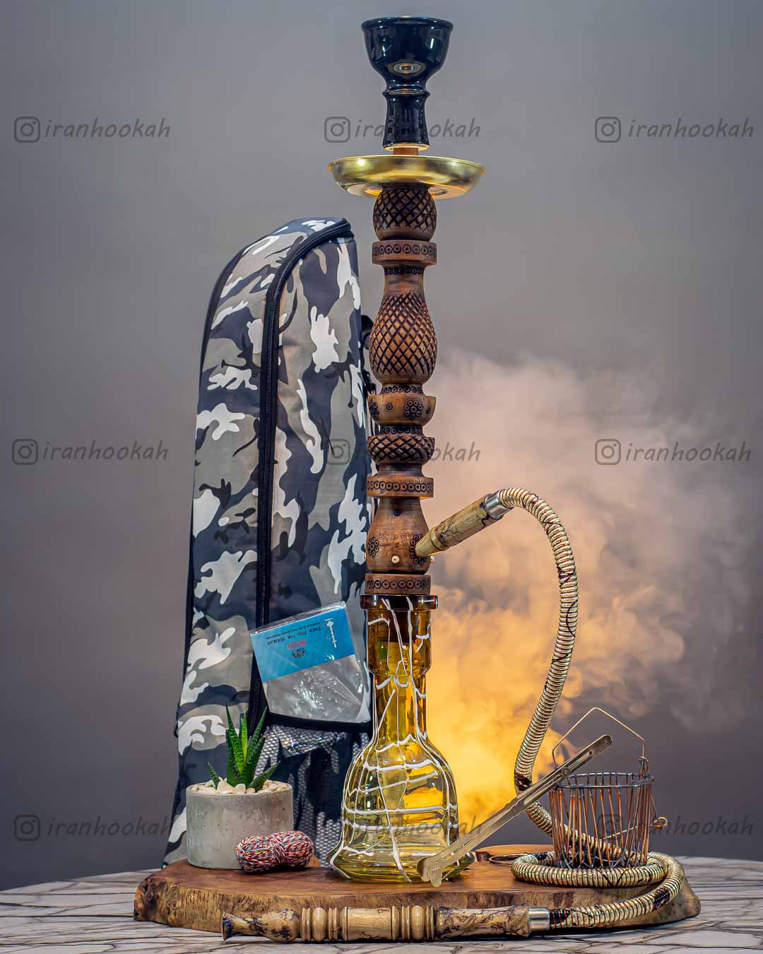  قیمت خرید تنه قلیان چوبی عکس قلیون چوبی فروش قلیان چوبی 