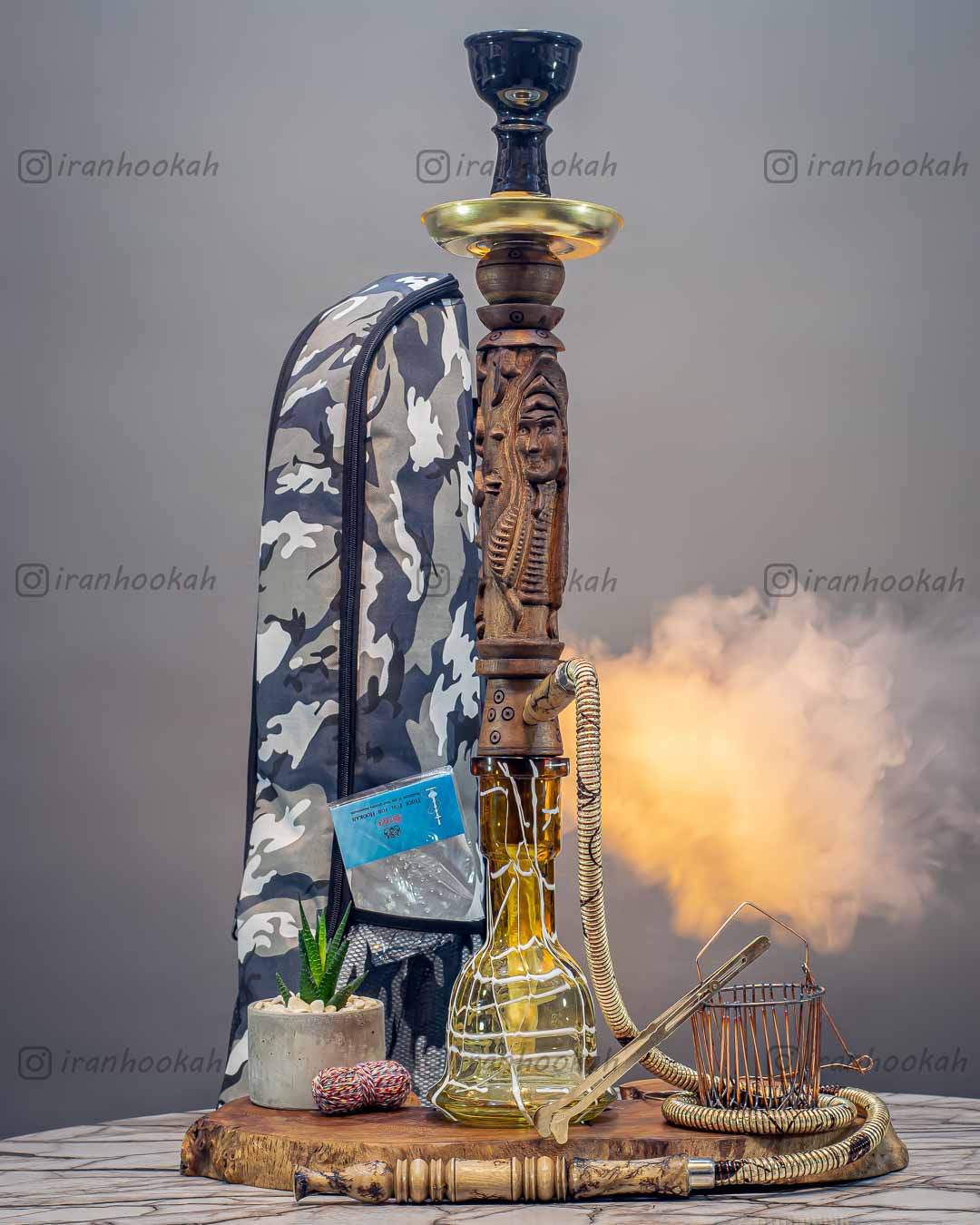  قیمت خرید تنه قلیان چوبی عکس قلیون چوبی فروش قلیان چوبی 